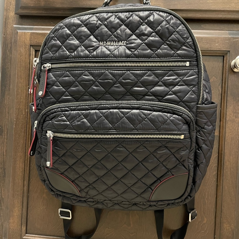 MZ Wallace Crosby Traveler backpack in black